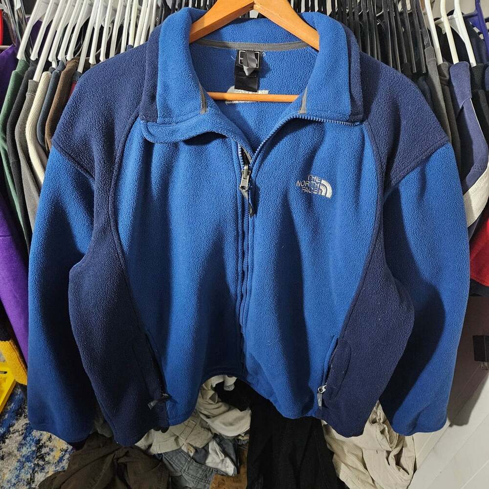 The North Face Fleece Jacket Blue Full Zip